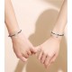 Gift For Valentine's Day 2PCS Couple Magnetic Bracelet Set Mutual Attraction Rope Braided Bracelets Adjustable Charm Couple Jewelry Set For Women Men